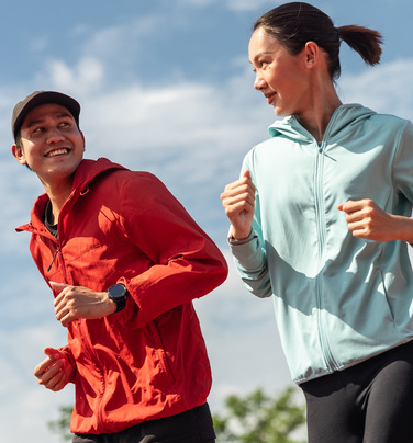 Người chơi thể thao ra nhiều mồ hôi